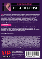 Erik Paulson Best Defense #2 Escapes from Positions #1 DVD MMA shoot wrestling